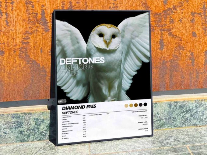 Deftones &Quot;Diamond Eyes&Quot; Album Cover Poster #6 3