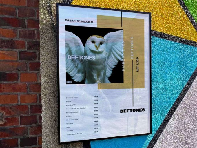 Deftones &Quot;Diamond Eyes&Quot; Album Cover Poster For Home Room Decor #3 2