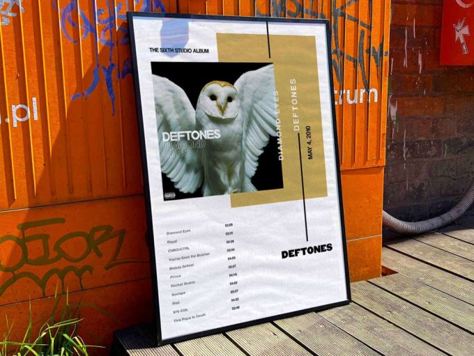 Deftones &Quot;Diamond Eyes&Quot; Album Cover Poster For Home Room Decor #3 3