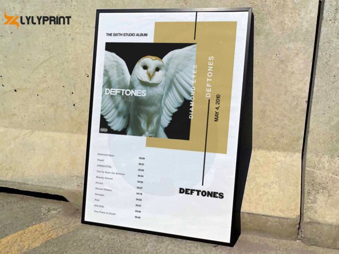 Deftones &Amp;Quot;Diamond Eyes&Amp;Quot; Album Cover Poster For Home Room Decor #3 1