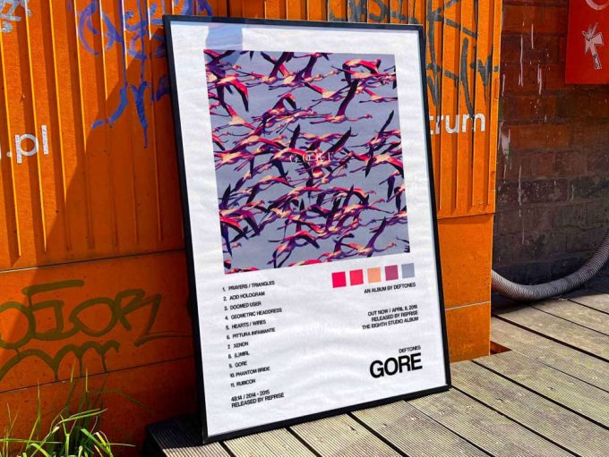 Deftones &Quot;Gore&Quot; Album Cover Poster #2 3