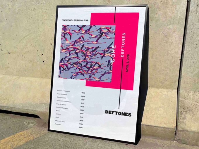 Deftones &Quot;Gore&Quot; Album Cover Poster For Home Room Decor #3 2
