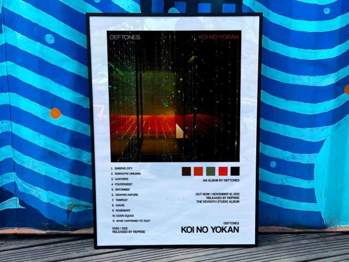 Deftones &Quot;Koi No Yokan&Quot; Album Cover Poster #2 3