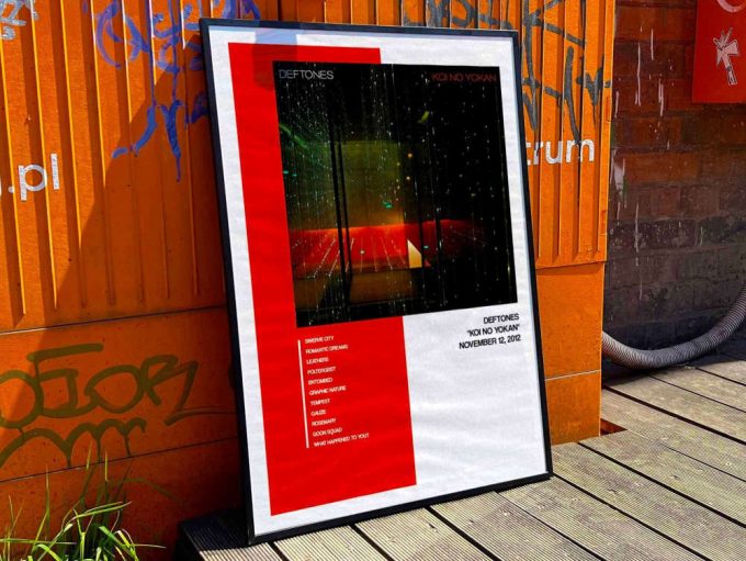 Deftones &Quot;Koi No Yokan&Quot; Album Cover Poster For Home Room Decor #1 3