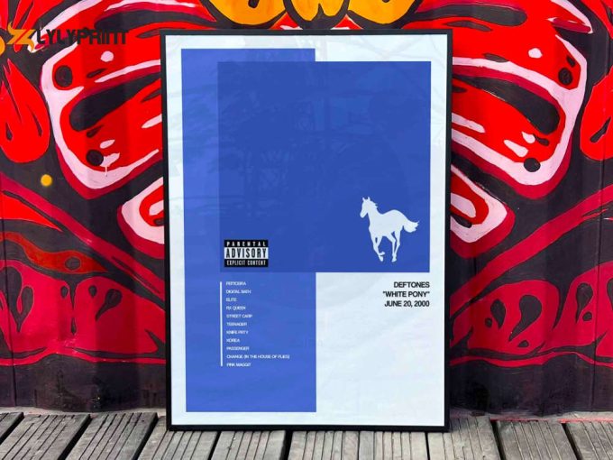 Deftones &Amp;Quot;White Pony&Amp;Quot; Album Cover Poster #1 1