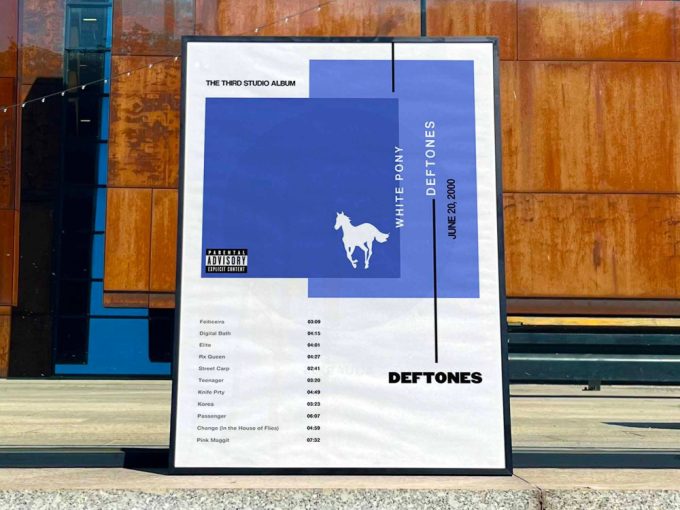 Deftones &Quot;White Pony&Quot; Album Cover Poster #3 2