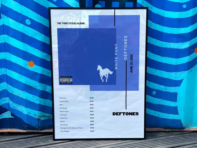 Deftones &Quot;White Pony&Quot; Album Cover Poster #3 3