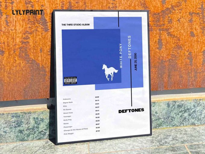 Deftones &Amp;Quot;White Pony&Amp;Quot; Album Cover Poster #3 1