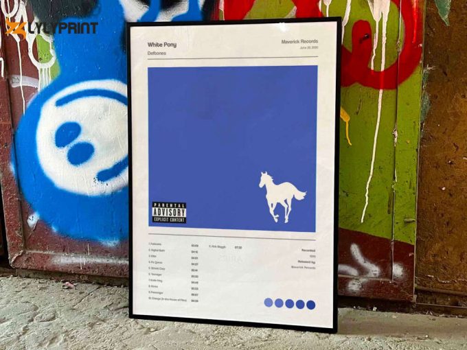 Deftones &Amp;Quot;White Pony&Amp;Quot; Album Cover Poster #5 1