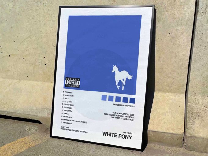 Deftones &Quot;White Pony&Quot; Album Cover Poster For Home Room Decor #2 2