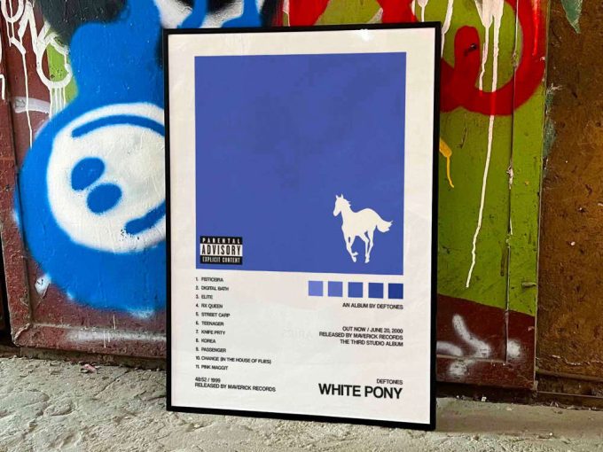 Deftones &Quot;White Pony&Quot; Album Cover Poster For Home Room Decor #2 3