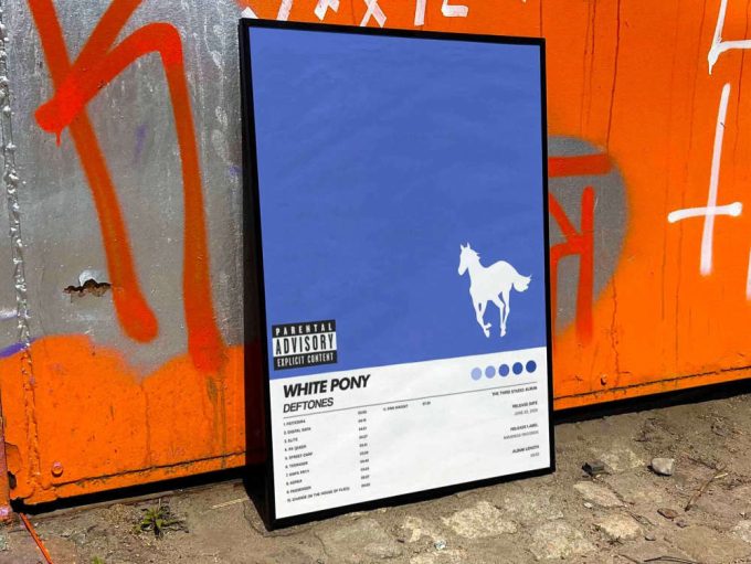 Deftones &Quot;White Pony&Quot; Album Cover Poster For Home Room Decor #6 2