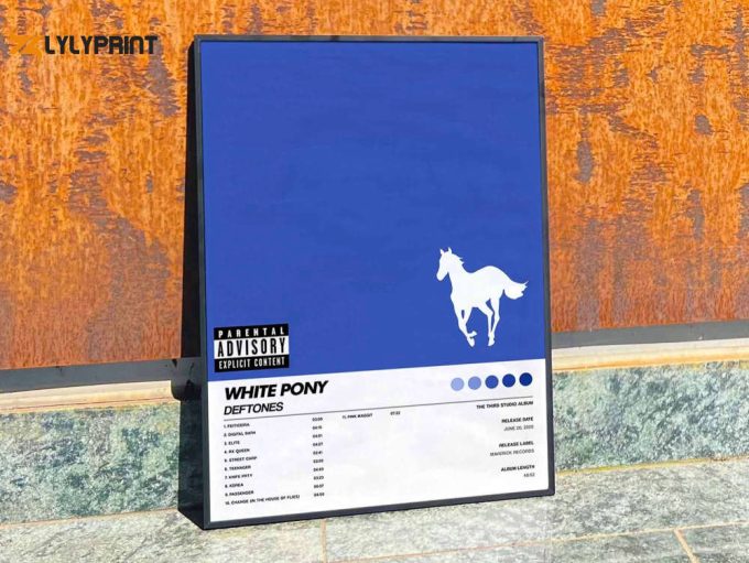 Deftones &Amp;Quot;White Pony&Amp;Quot; Album Cover Poster For Home Room Decor #6 1