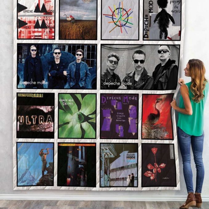 Depeche Mode 3 Quilt Blanket For Fans Home Decor Gift 2