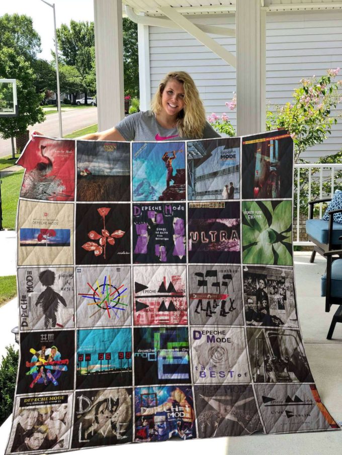 Depeche Mode Quilt Blanket For Fans Home Decor Gift 2