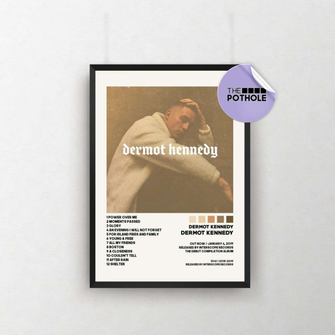 Dermot Kennedy Posters / Dermot Kennedy Poster / Dermot Kennedy, Album Cover Poster / Poster Print Wall Art, Custom Poster 2