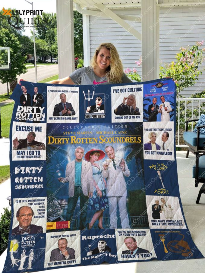 Dirty Rotten Scoundrels 3D Customized Quilt Blanket For Fans Home Decor Gift 1