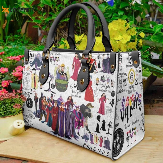 Disney Villains Leather Bag For Women Gift 1