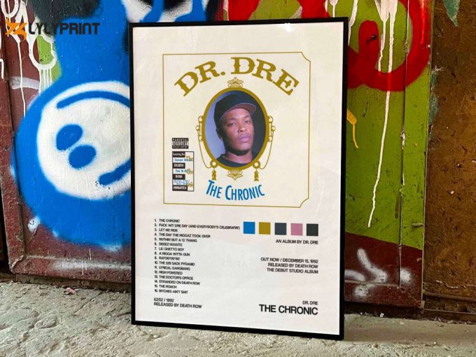 Dr Dre &Amp;Quot;The Chronic&Amp;Quot; Album Cover Poster #2 1