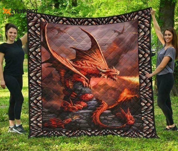Dragon 3D Customized Quilt 1