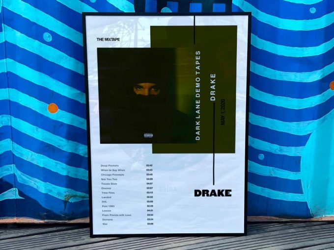 Drake &Quot;Dark Lane Demo Tapes&Quot; / Album Cover Poster 2