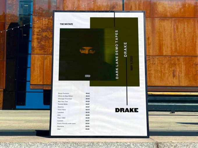 Drake &Quot;Dark Lane Demo Tapes&Quot; / Album Cover Poster 3
