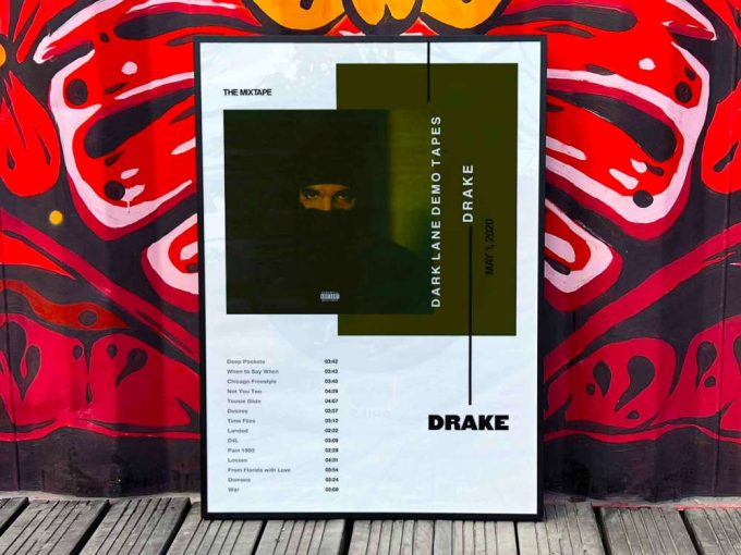Drake &Quot;Dark Lane Demo Tapes&Quot; / Album Cover Poster 4
