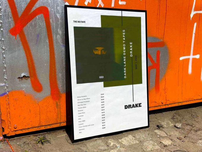 Drake &Quot;Dark Lane Demo Tapes&Quot; / Album Cover Poster 5