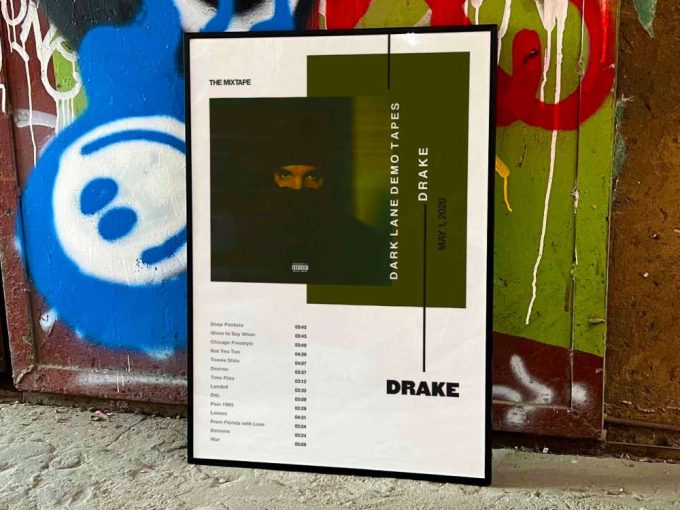 Drake &Quot;Dark Lane Demo Tapes&Quot; / Album Cover Poster 6