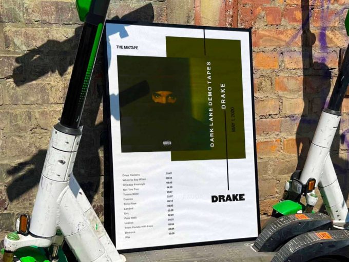 Drake &Quot;Dark Lane Demo Tapes&Quot; / Album Cover Poster 7