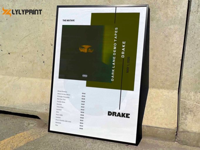 Drake &Amp;Quot;Dark Lane Demo Tapes&Amp;Quot; / Album Cover Poster 1