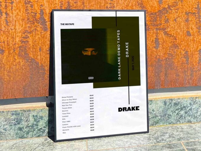 Drake &Quot;Dark Lane Demo Tapes&Quot; / Album Cover Poster 8