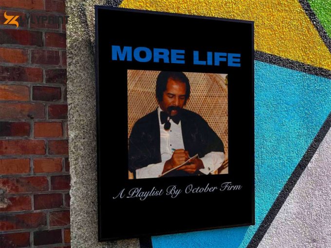 Drake &Amp;Quot;More Life&Amp;Quot; / Album Cover Poster 1
