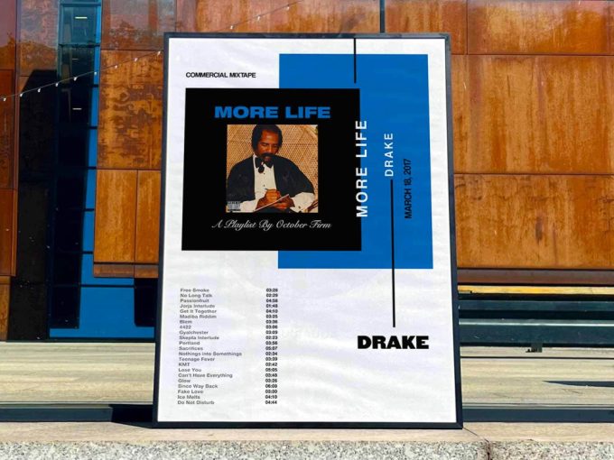Drake &Quot;More Life&Quot; Album Cover Poster 3