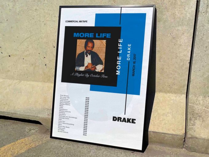 Drake &Quot;More Life&Quot; Album Cover Poster 4