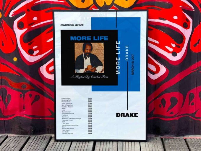 Drake &Quot;More Life&Quot; Album Cover Poster 5