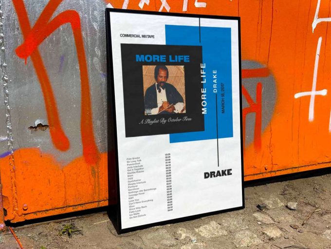 Drake &Quot;More Life&Quot; Album Cover Poster 6