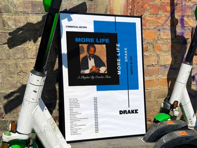 Drake &Quot;More Life&Quot; Album Cover Poster 8