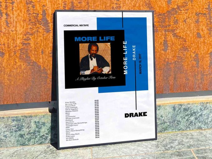 Drake &Quot;More Life&Quot; Album Cover Poster 9
