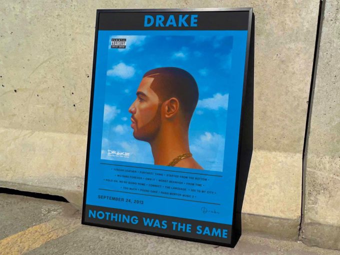 Drake &Quot;Nothing Was The Same&Quot; / Album Cover Poster 3
