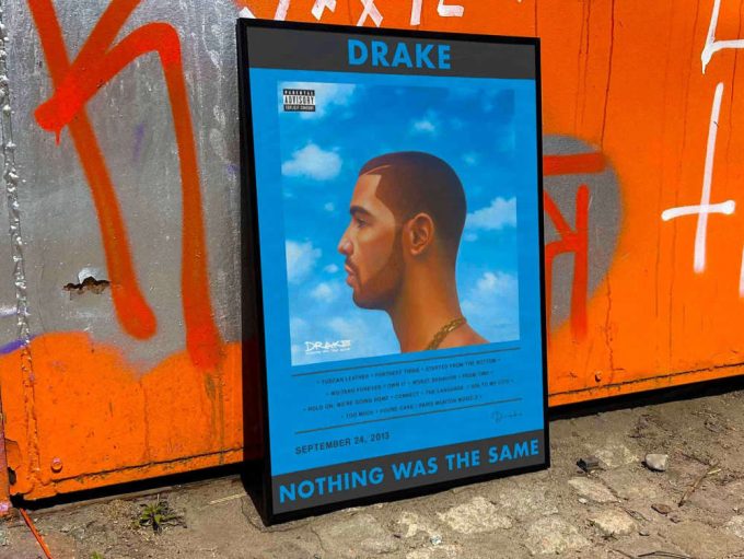 Drake &Quot;Nothing Was The Same&Quot; / Album Cover Poster 5