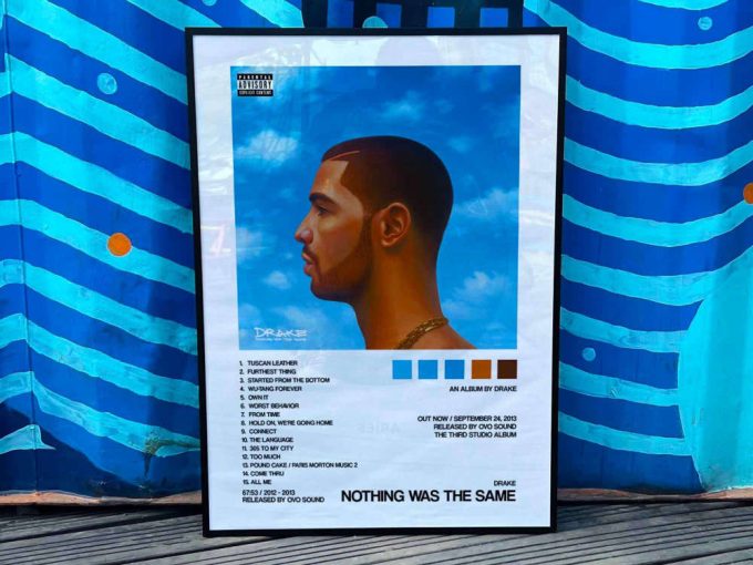 Drake &Quot;Nothing Was The Same&Quot; Album Cover Poster For Home Room Decor 2