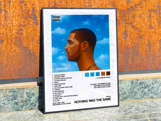 Drake &Quot;Nothing Was The Same&Quot; Album Cover Poster For Home Room Decor 8