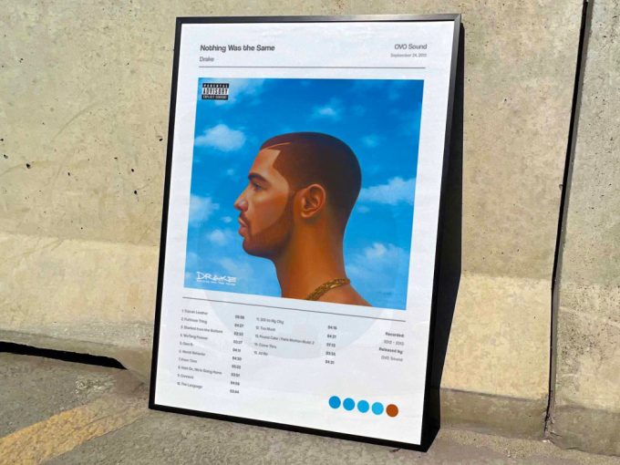 Drake &Quot;Nothing Was The Same&Quot; / Album Cover Poster For Home Room Decor 3