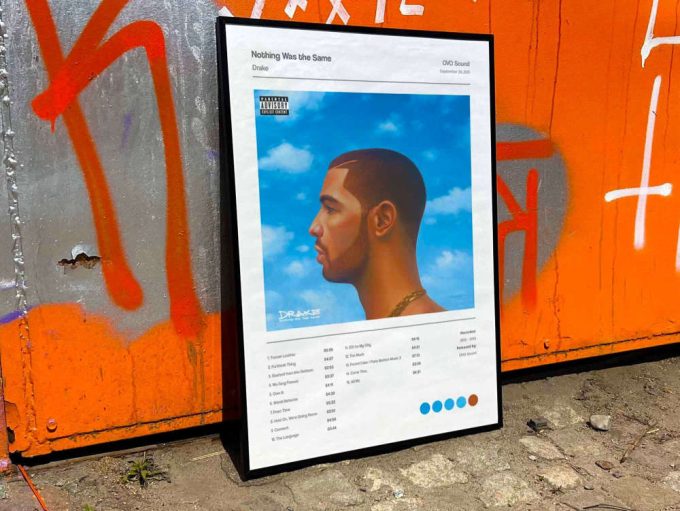 Drake &Quot;Nothing Was The Same&Quot; / Album Cover Poster For Home Room Decor 5