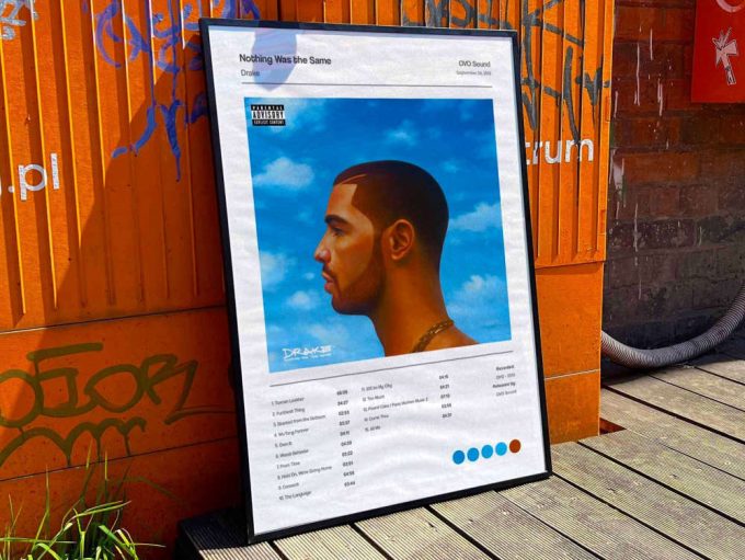 Drake &Quot;Nothing Was The Same&Quot; / Album Cover Poster For Home Room Decor 8