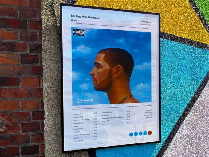 Drake &Quot;Nothing Was The Same&Quot; / Album Cover Poster For Home Room Decor 9