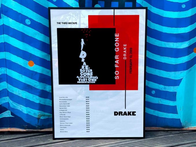 Drake &Quot;So Far Gone&Quot; Album Cover Poster For Home Room Decor 2