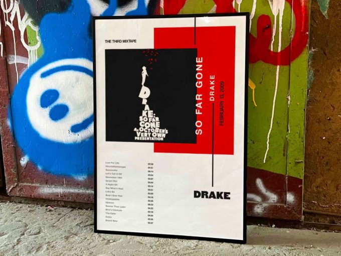 Drake &Quot;So Far Gone&Quot; Album Cover Poster For Home Room Decor 6