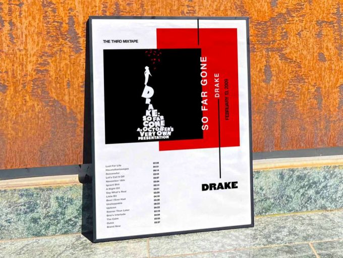Drake &Quot;So Far Gone&Quot; Album Cover Poster For Home Room Decor 8